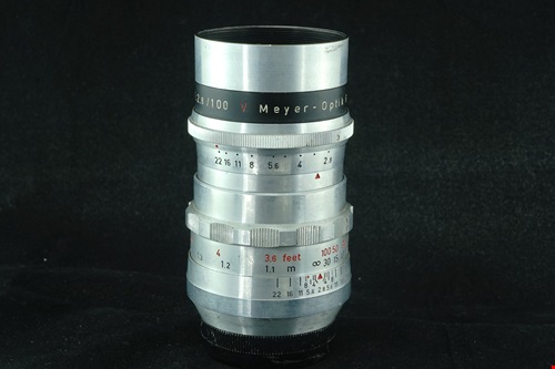 Meyer-Optik Trioplan 100mm f2.8 (Red V)  รูปขนาดปก ลำดับที่ 6 Meyer-Optik Trioplan 100mm f2.8 (Red V)