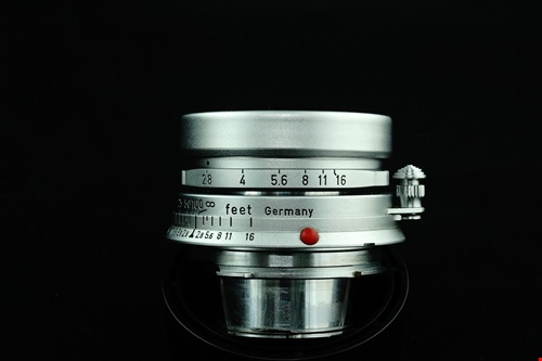 Leica Elmar 50mm f2.8 + Hood แท้	  รูปขนาดปก ลำดับที่ 6 Leica Elmar 50mm f2.8 + Hood ???	