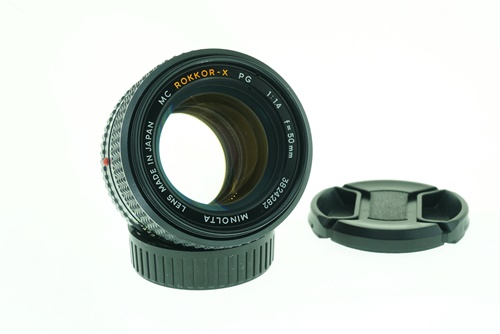Minolta Rokkor-X 50mm f1.4  รูปขนาดปก ลำดับที่ 1 Minolta Rokkor-X 50mm f1.4