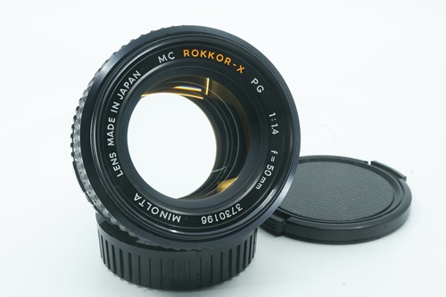 Minolta Rokkor-x 50mm f1.4  รูปขนาดปก ลำดับที่ 1 